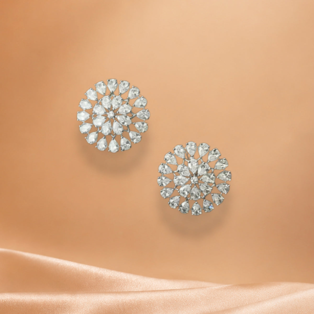 Luxe bloom earrings