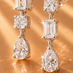 Load image into Gallery viewer, Elara Line Drop Earrings