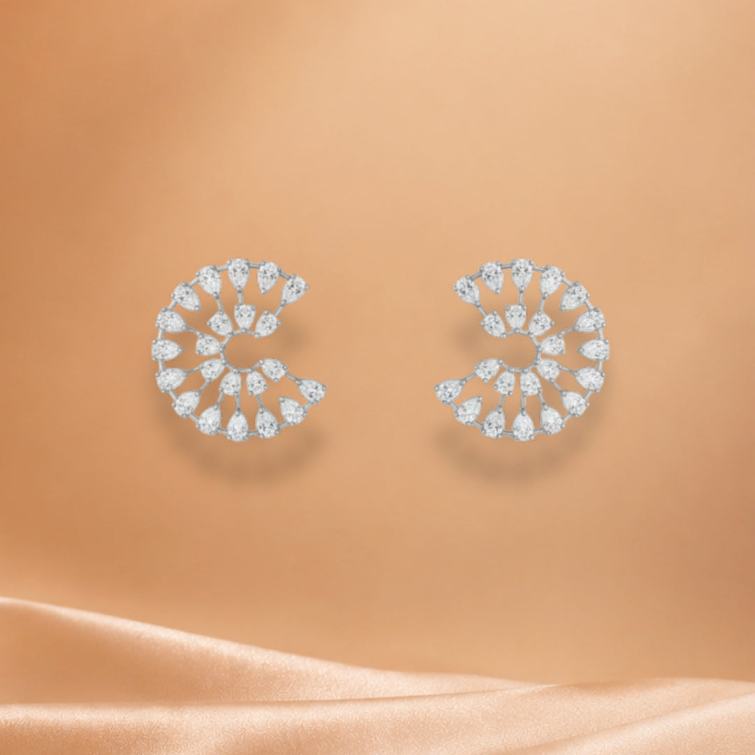 luxe orbit earrings