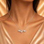 Load image into Gallery viewer, Seren Tri-Stone pendant
