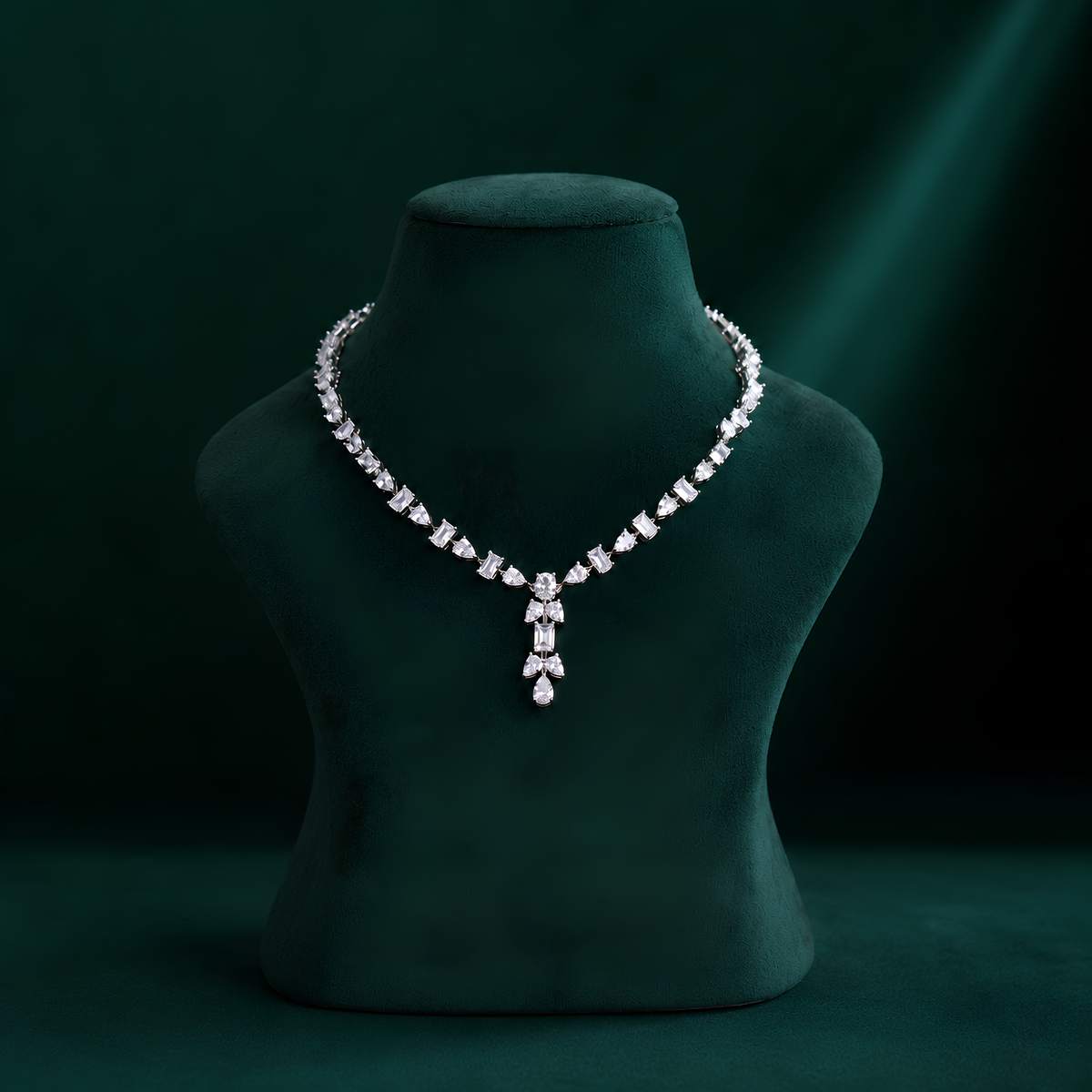 Aurelia cascade necklace set