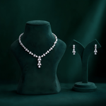 Load image into Gallery viewer, Aurelia Cascade Necklace Set
