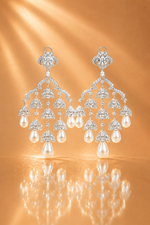 Load image into Gallery viewer, Empress Chandelier earrings
