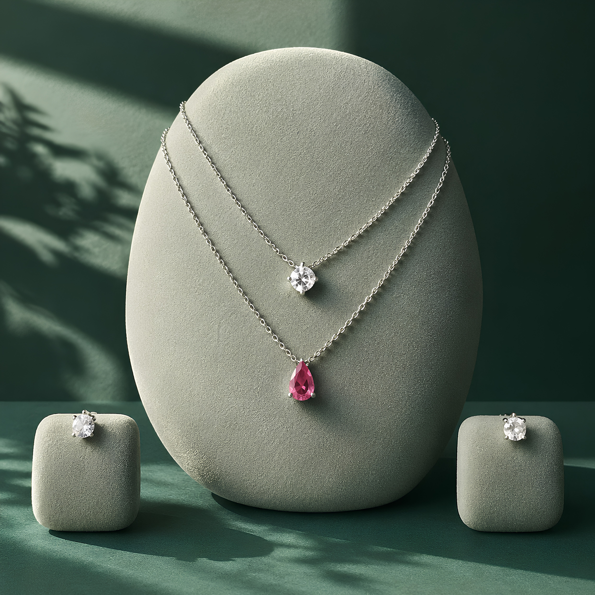 Aurelia ruby layered grace set