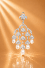 Load image into Gallery viewer, Empress Chandelier earrings
