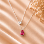 Load image into Gallery viewer, Aurelia Ruby Layered Grace Set
