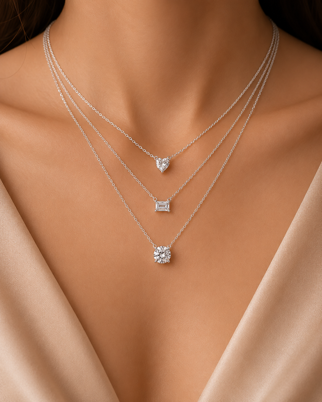 Trinity Spark pendant set