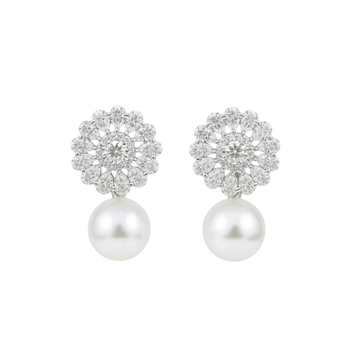Pearl symphony earrings
