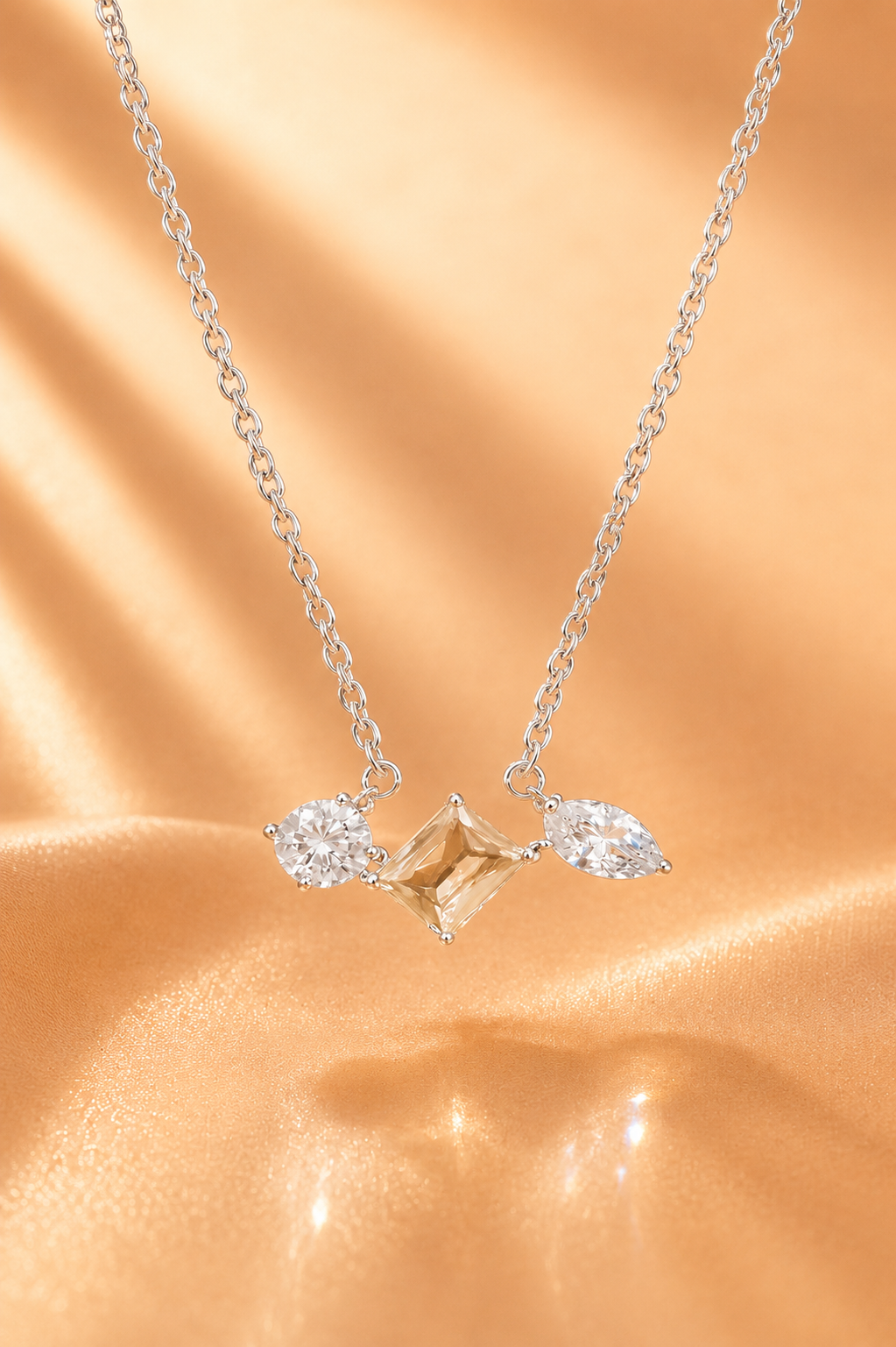 Seren Tri-Stone pendant