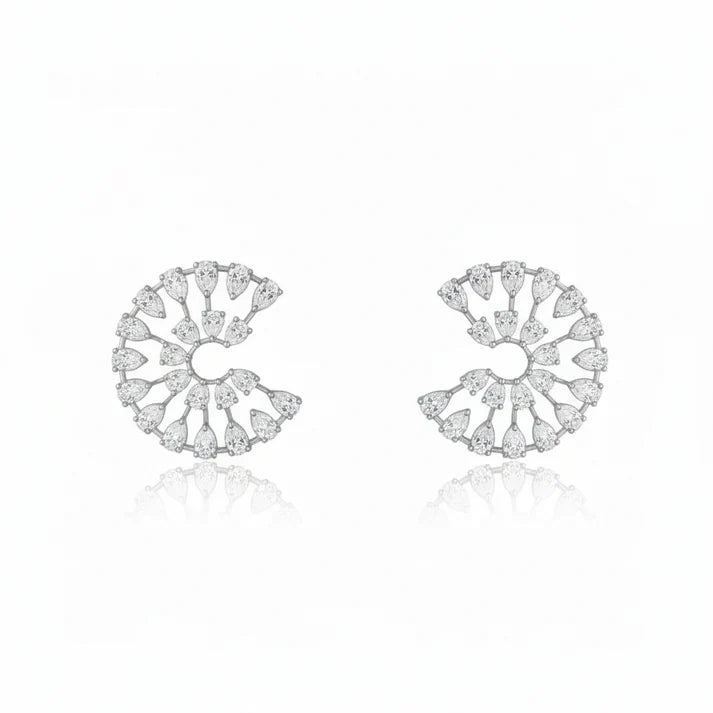 luxe orbit earrings