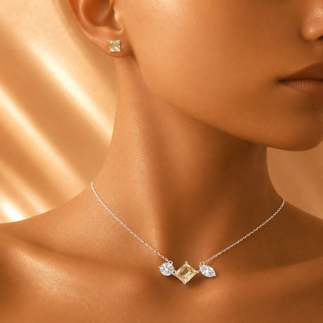 Seren Tri-Stone pendant