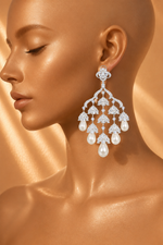 Load image into Gallery viewer, Empress Chandelier earrings
