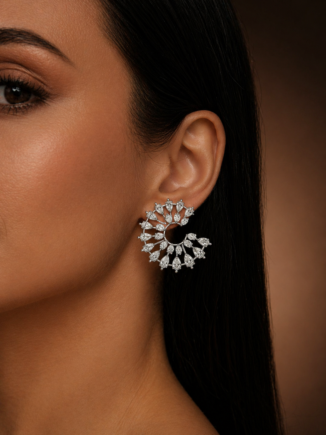 luxe orbit earrings